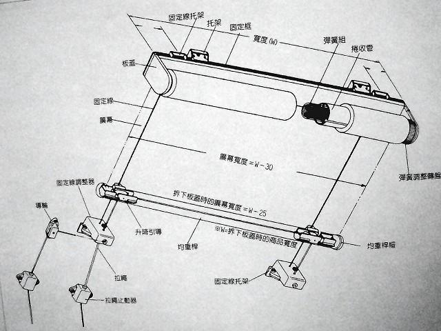 捲簾diy