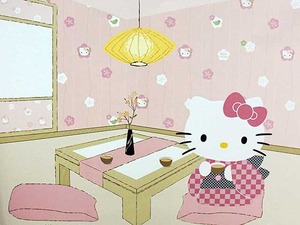 HELLO KITTY 三麗鷗 壁紙 KT-103