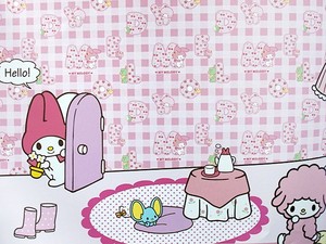 HELLO KITTY 三麗鷗 壁紙 KT-166