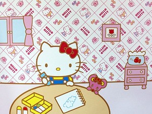 HELLO KITTY 三麗鷗 壁紙 KT-172