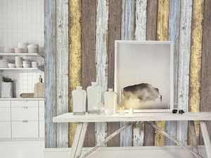 NATURAL WOOD STONE  壁紙 87022-4