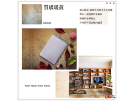 ECHN 復古對版 塑膠地板 塑膠地磚 07