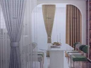 大都會家飾布 Dah duhuey Curtain 窗簾-壓花遮光系列 1723-1