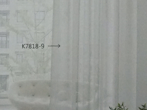 新創家家飾布 窗紗系列 K7818-9